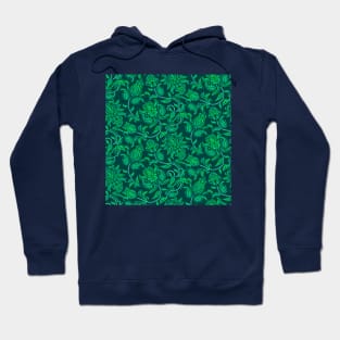 Green Paisley Hoodie